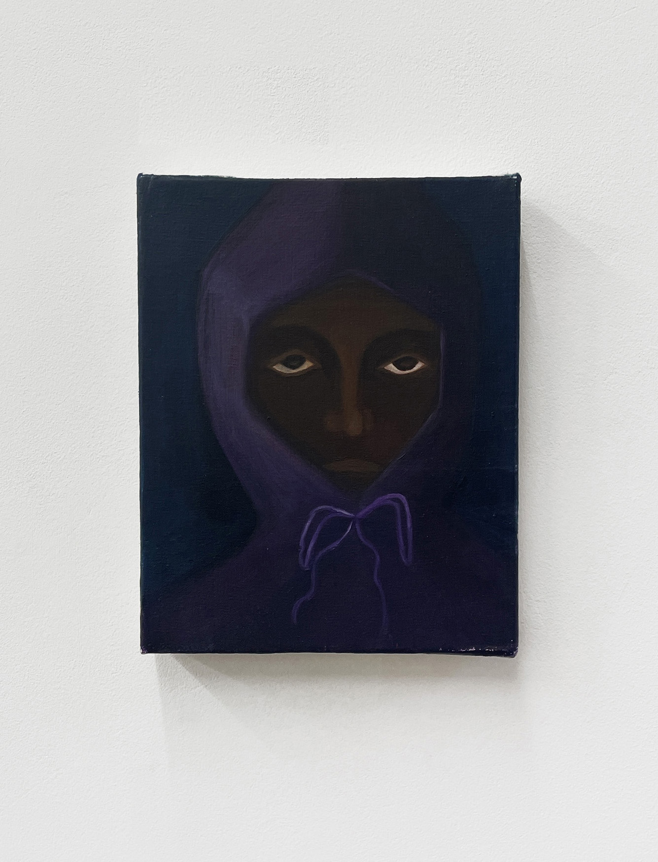 Camille Soualem, Le recul, 2018, oil on canvas