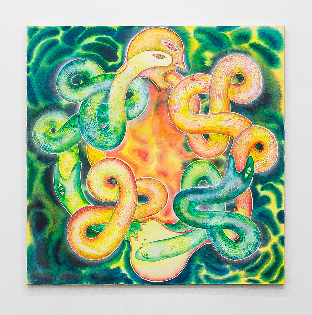 Cecilia Granara, Self portrait embodying grief and anger, 2020